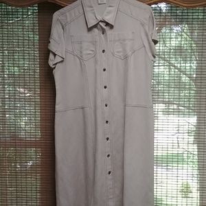 Button up dress